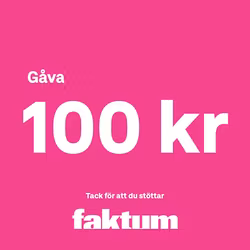 Stöd Faktum med gåva
