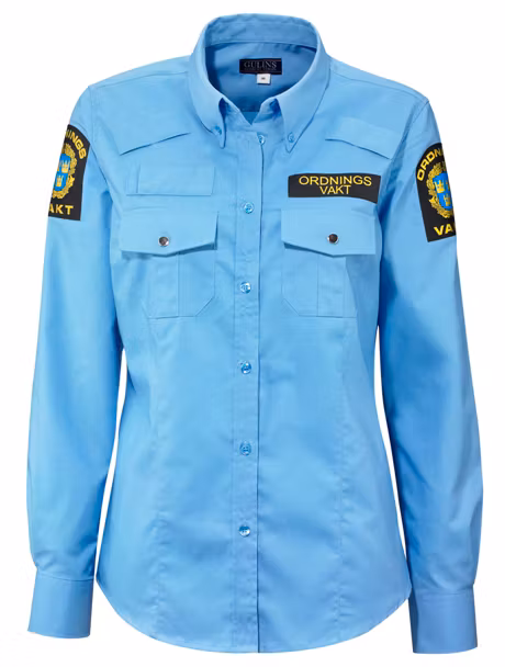 Damskjorta, långärmad, OV - Gulins