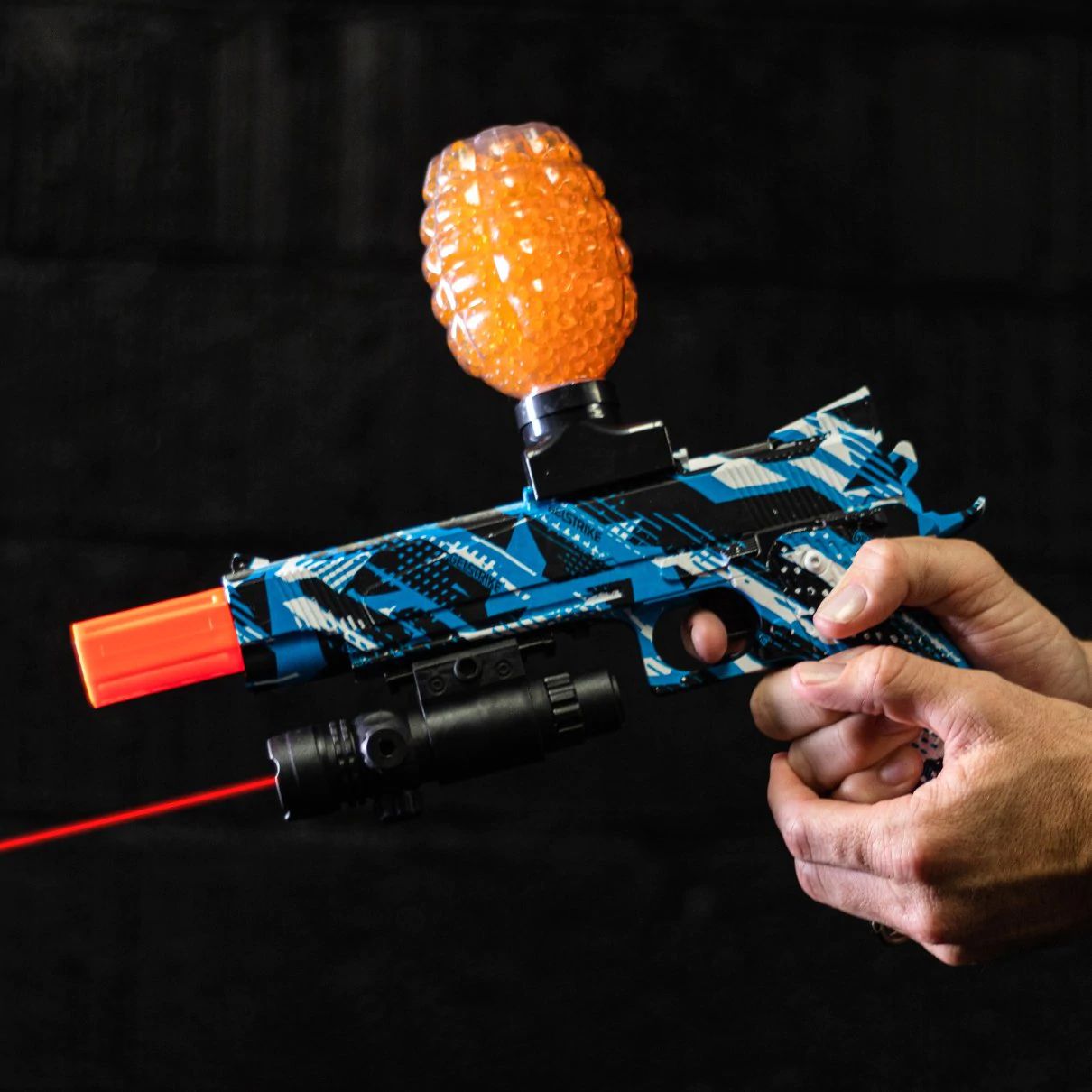 GelStrike Rapid Blaster Storm + 10.000 Gelballs