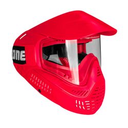 FIELDpb ONE Goggle Red (Single Lens) Rubber Foam