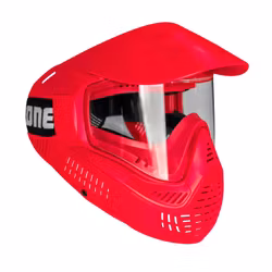 FIELDpb ONE Goggle Red (Single Lens) Rubber Foam