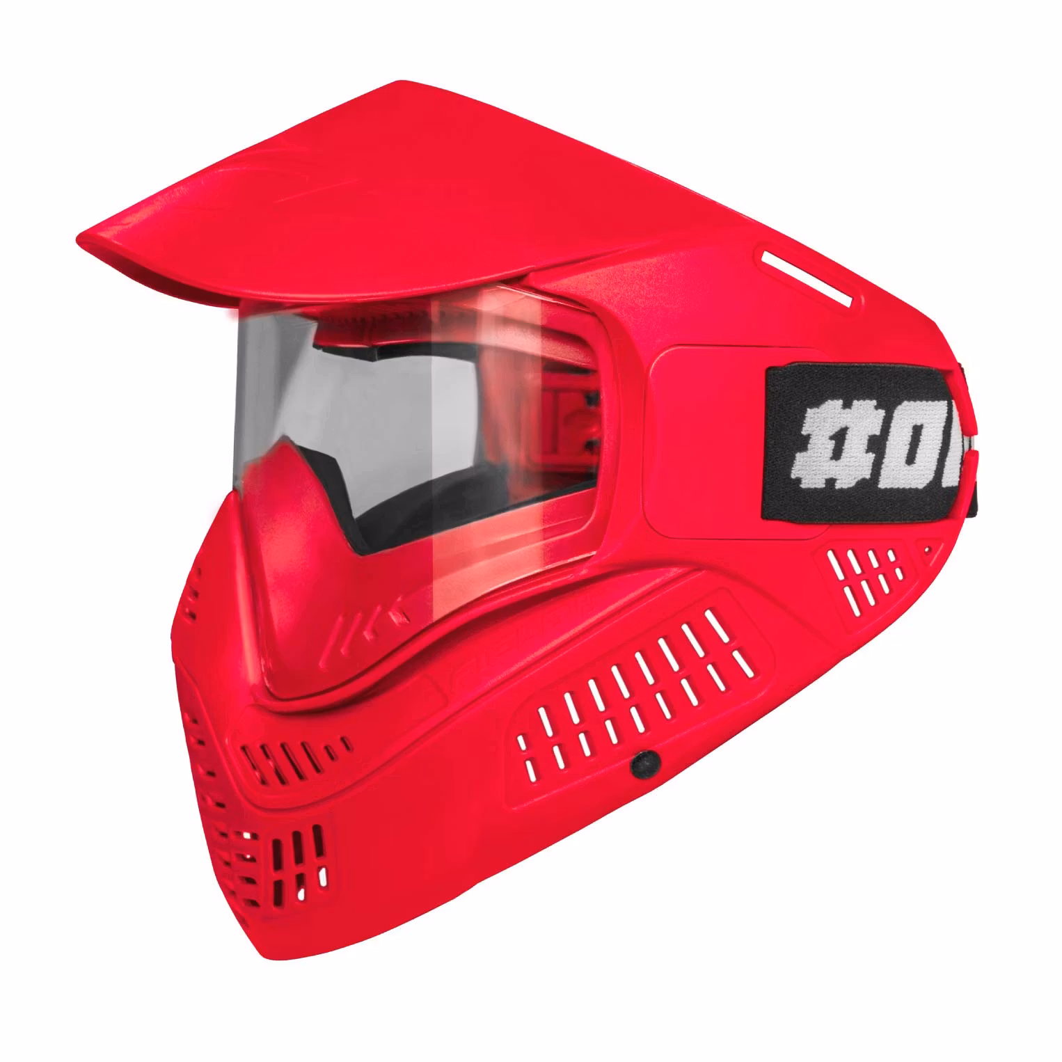 FIELDpb ONE Goggle Red (Single Lens) Rubber Foam