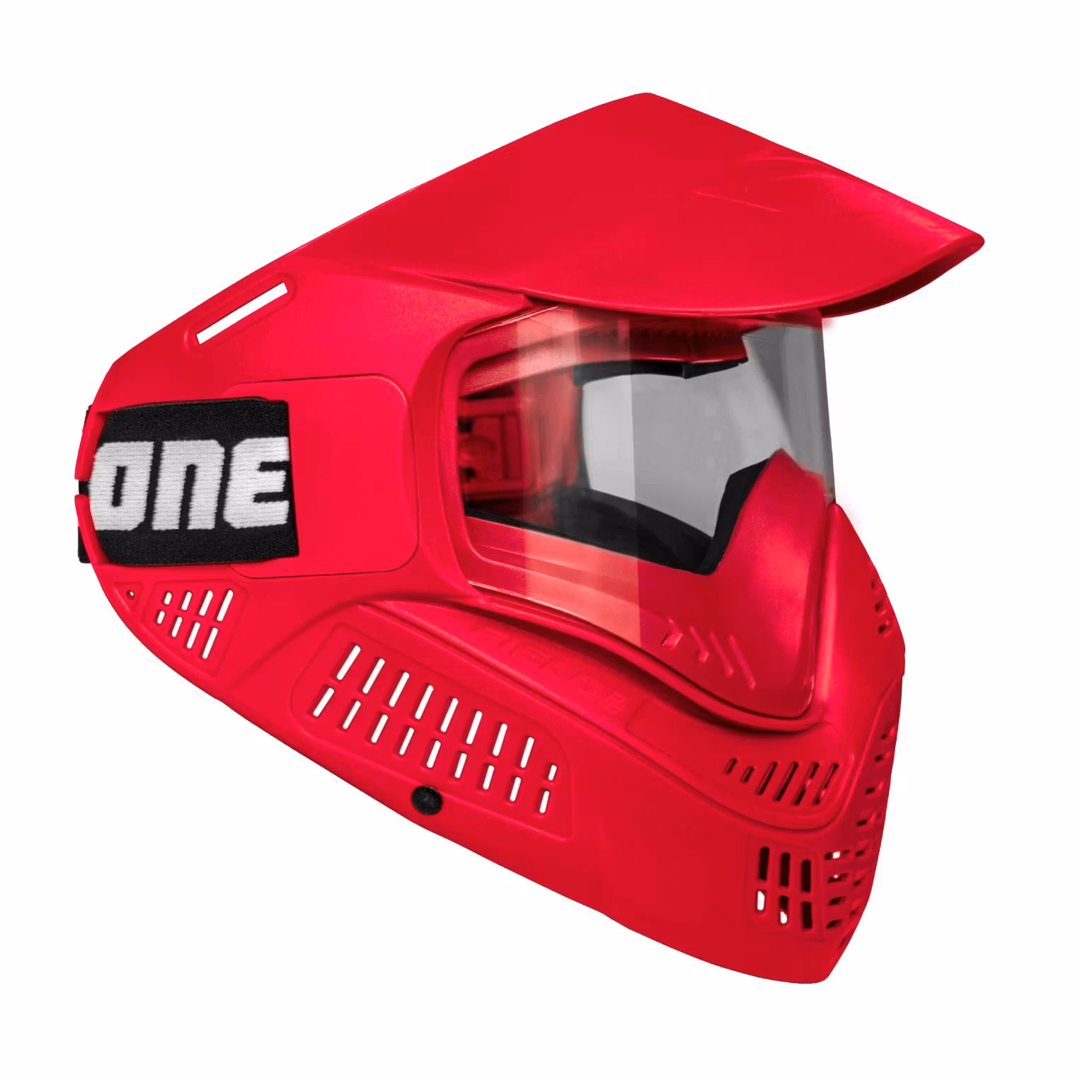 FIELDpb ONE Goggle Red (Single Lens) Rubber Foam