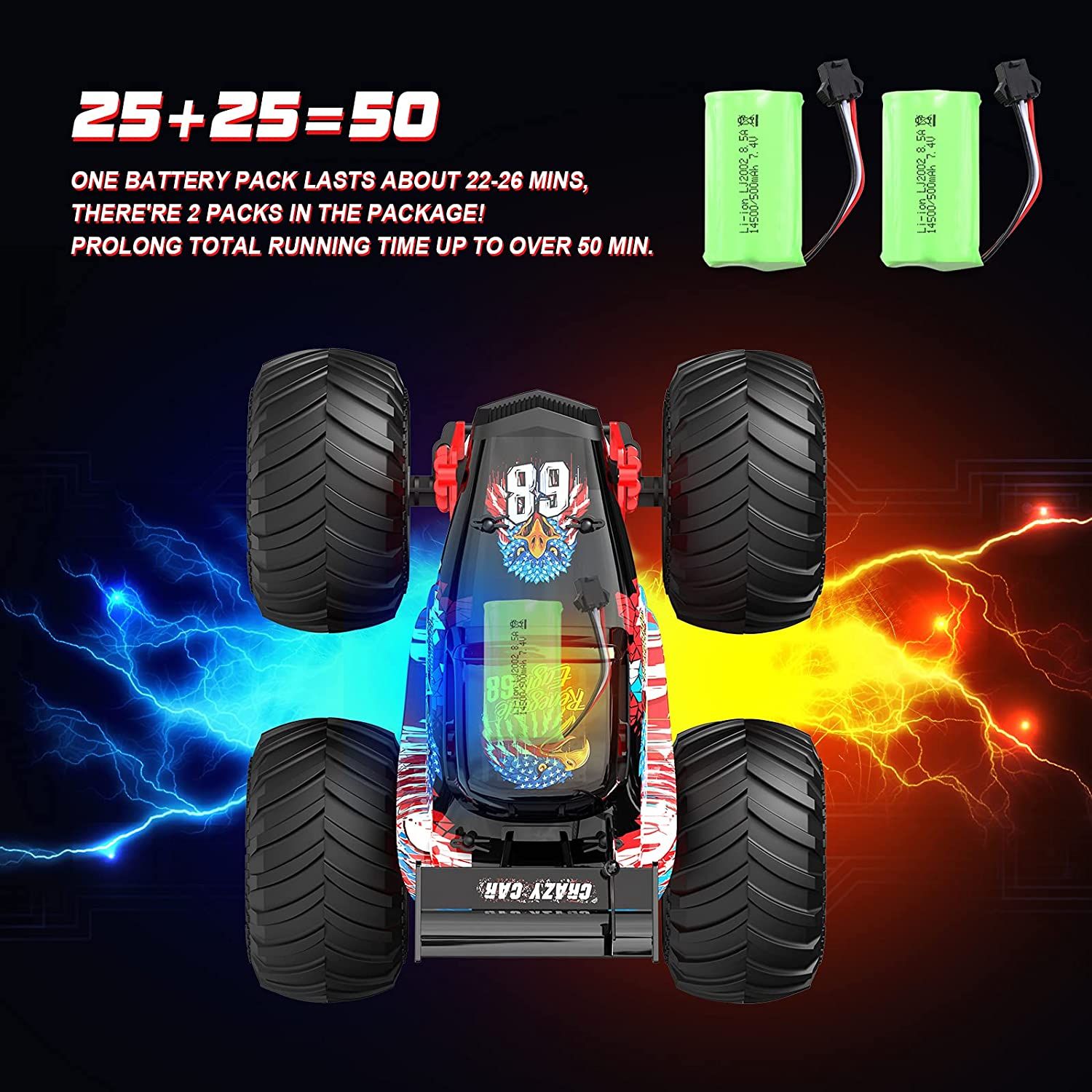 Tech RC Monster Truck Eagle 68 RC Car