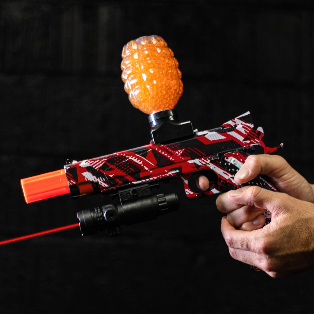 GelStrike Rapid Blaster Storm + 10.000 Gelballs