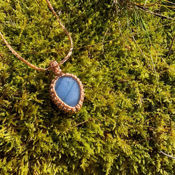 Halsband med Angelit