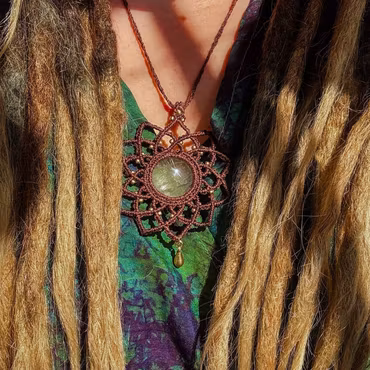 Talia: Halsband med Rutilkvarts