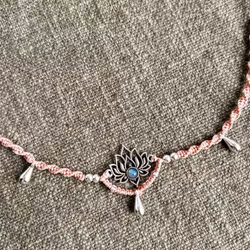 Tiara/Choker med Labradorit