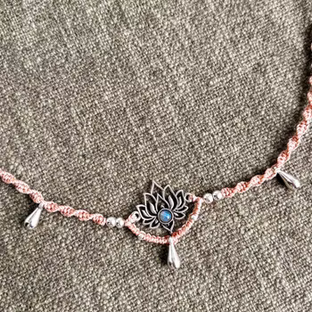 Tiara/Choker med Labradorit