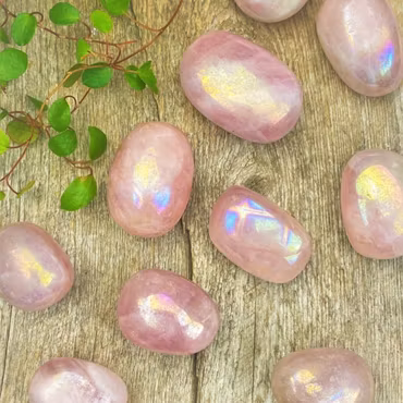 Aura Rosenkvarts: cuddle stone