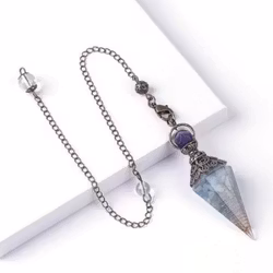 Akvamarin – Pendel Orgonit Blomma