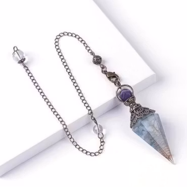 Akvamarin – Pendel Orgonit Blomma