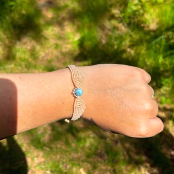 Änglavingar med Larimar