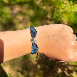 Änglavingar med Larimar