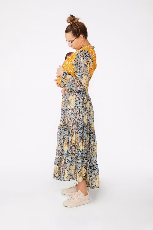 Coracor Big Dot Mustard Baby wrap
