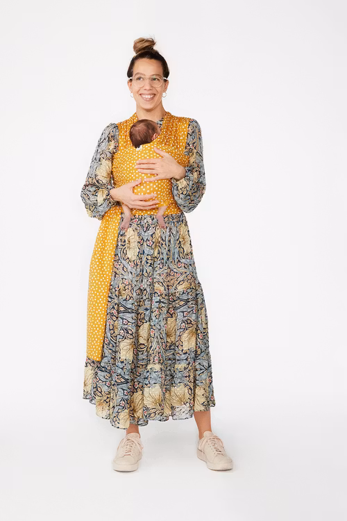 Coracor Big Dot Mustard Baby wrap