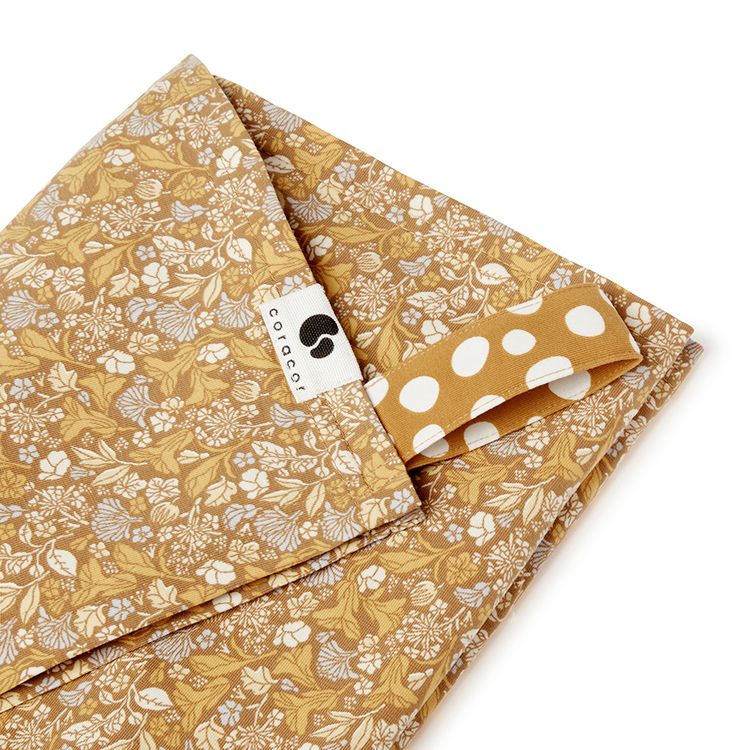 Coracor Tinyflower Honey Babyfilt