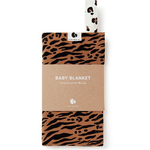 Coracor Zebra Terracotta Babyfilt