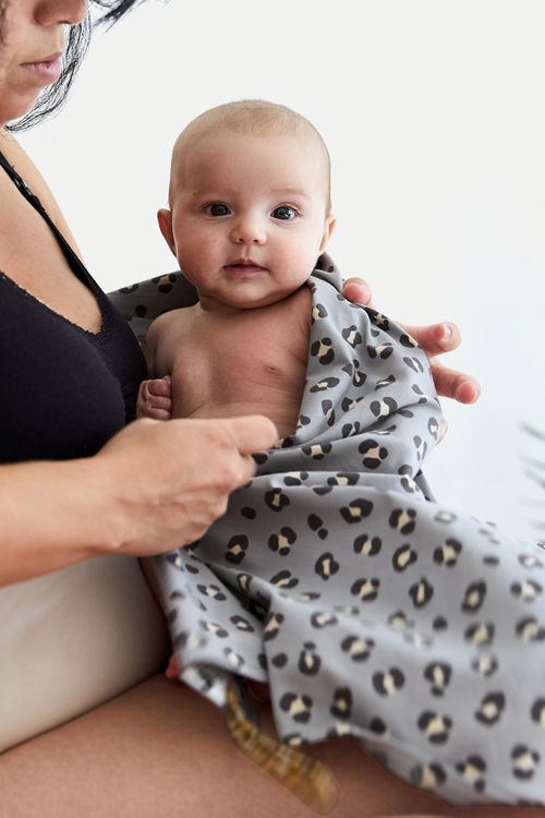 Coracor Leo Dove Grey Baby blanket