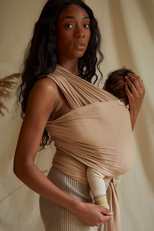 Coracor Natural Dye Pomegranate Baby wrap