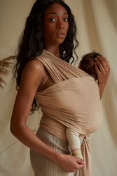 Coracor Natural Dye Pomegranate Baby wrap
