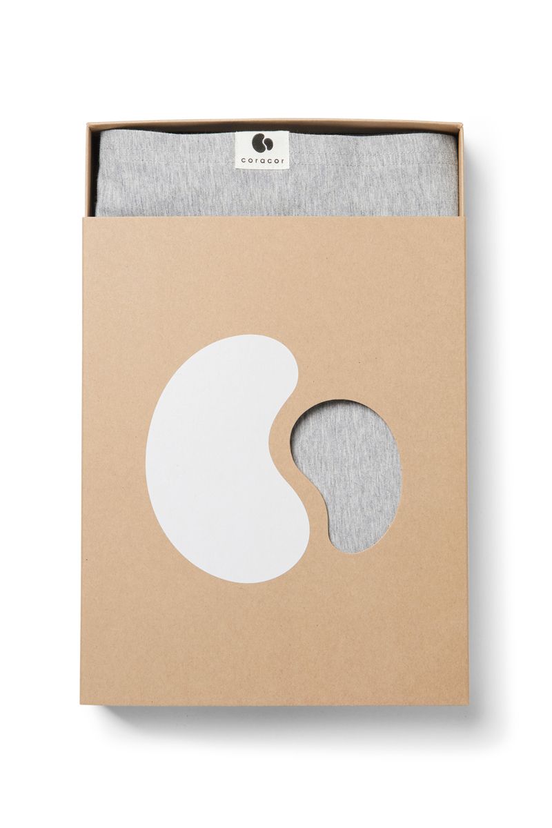 Coracor Grey Melange Baby wrap
