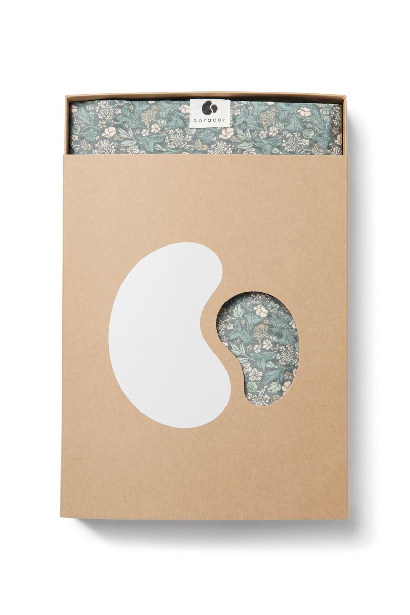 Coracor Tinyflower Green Baby wrap
