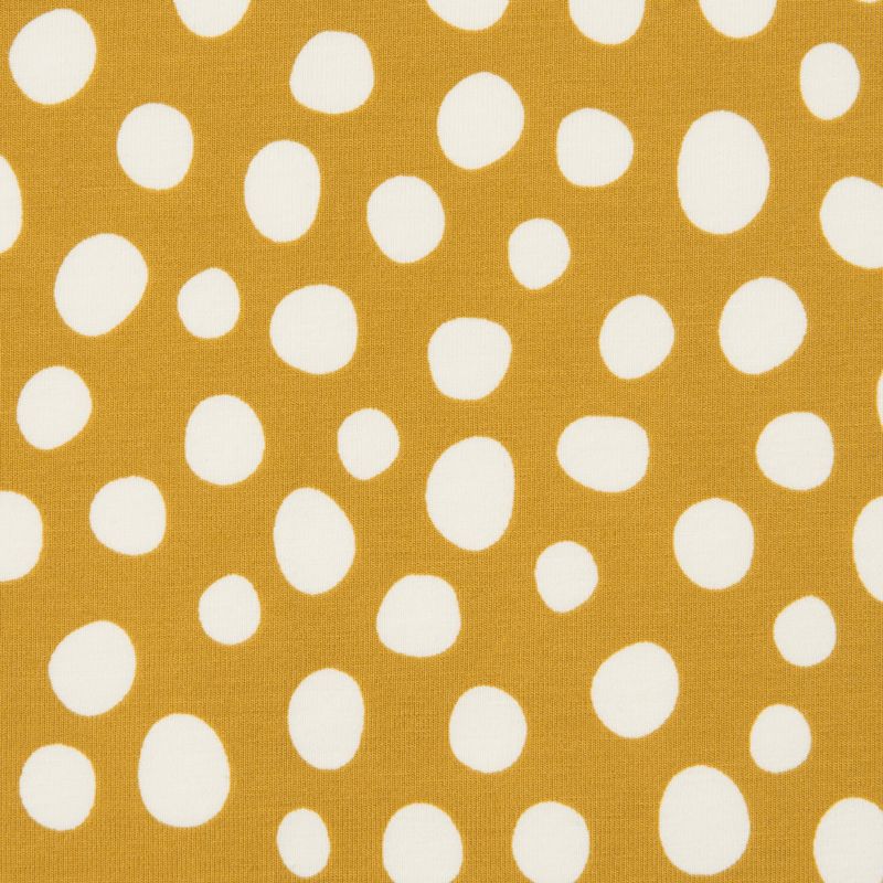 Coracor Abstract Dot Mustard Baby wrap