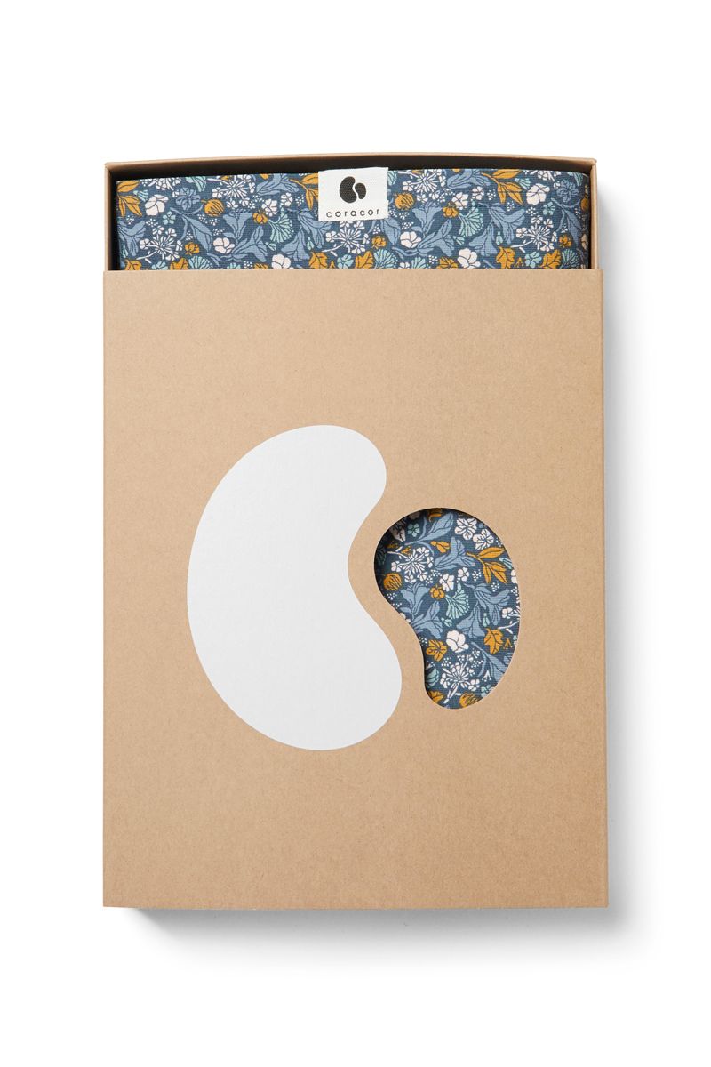Coracor Tinyflower Blue Baby wrap