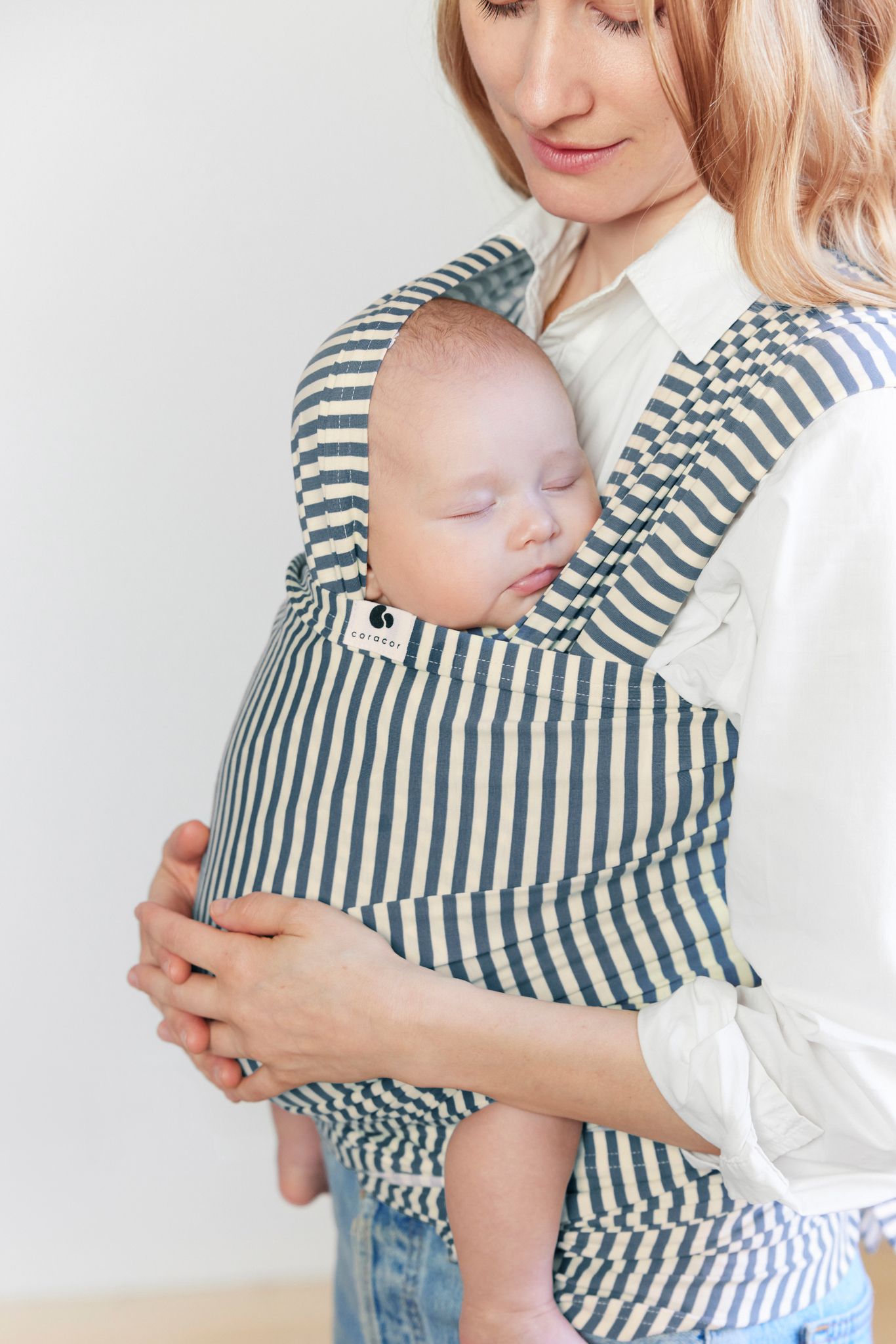 Coracor Stripe Indigo Bärsjal
