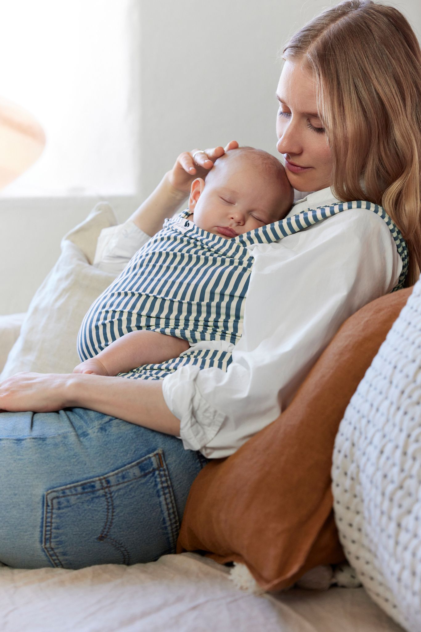 Coracor Stripe Indigo Bärsjal