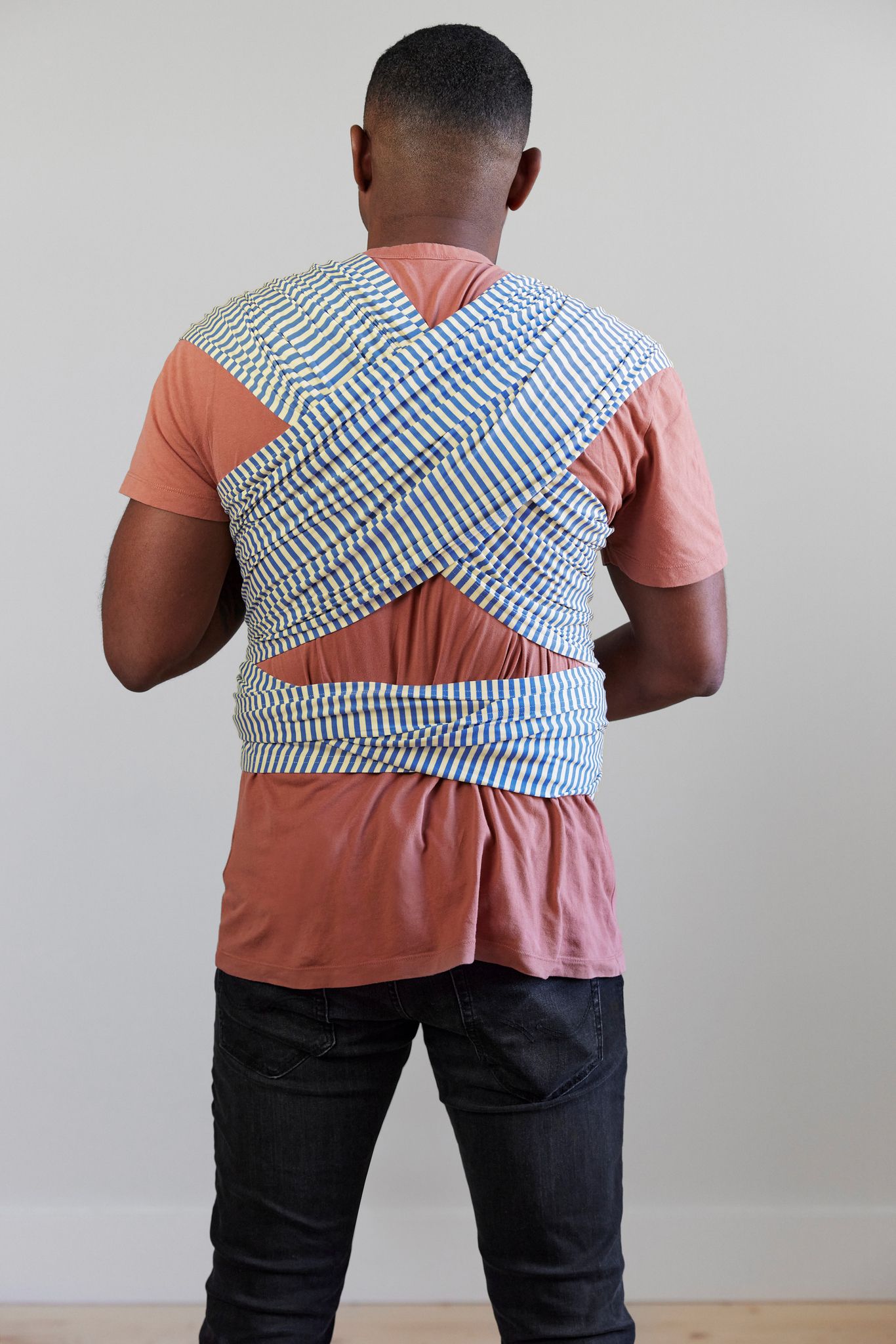 Coracor Stripe Indigo Bärsjal