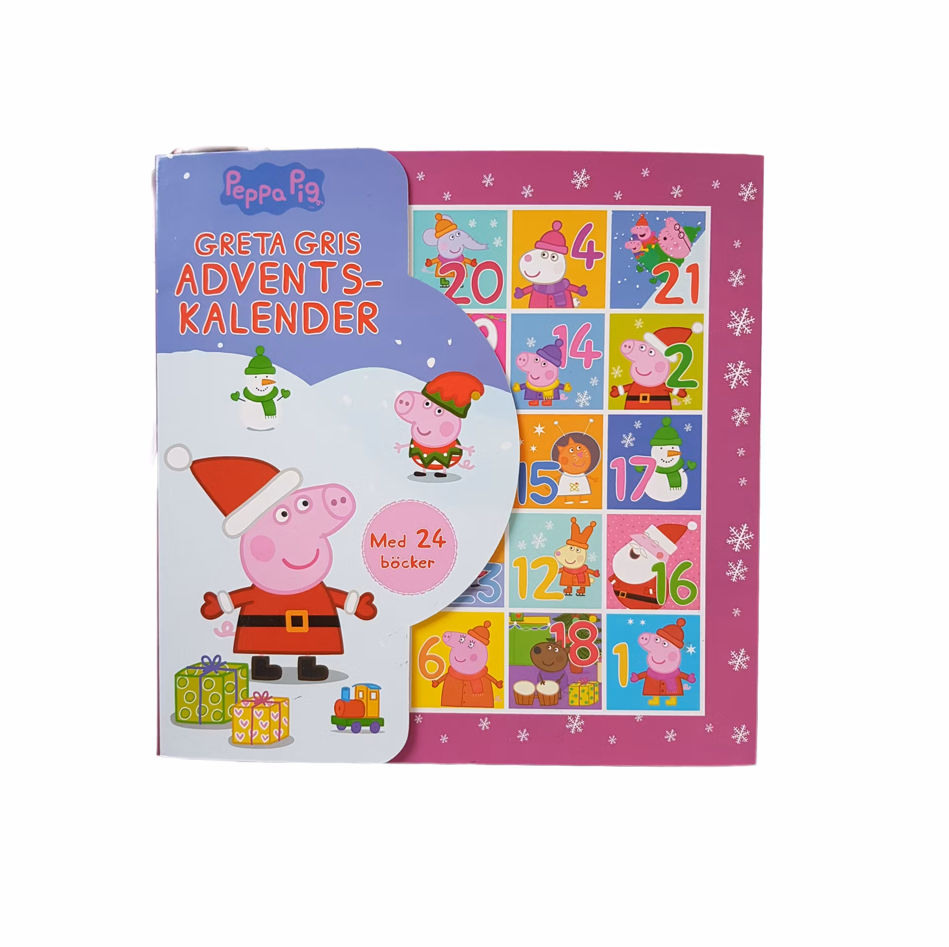 Adventskalender med Greta Gris