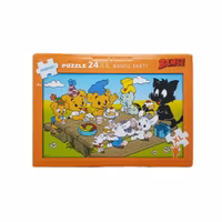 Bamse, kartongpussel, 24 bitar