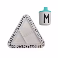 Tallrik och pipmugg, Design letters, skick B