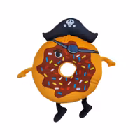 Pirat-donut, Qb toys & gifts, gosedjur, skick A