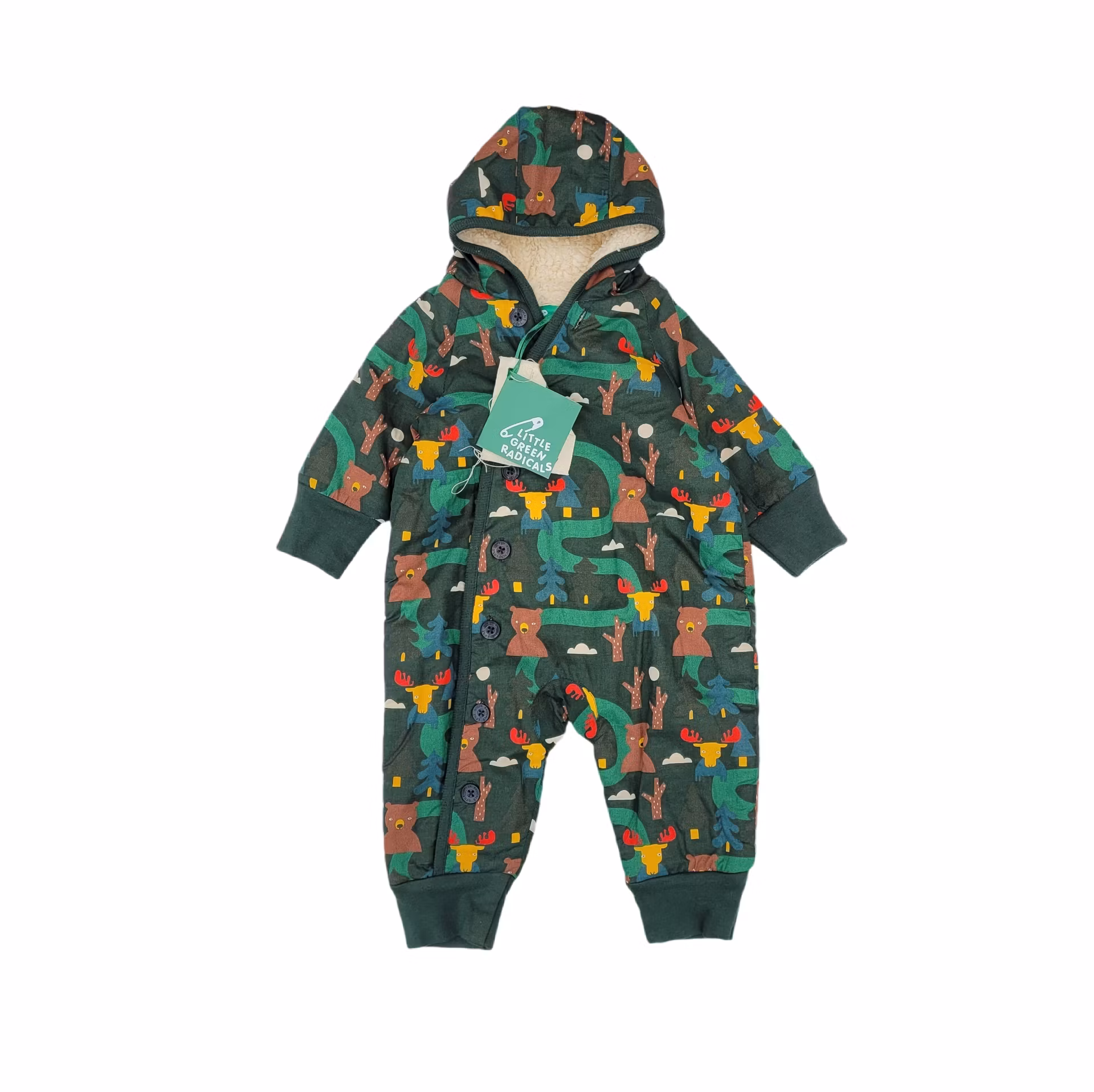 Storlek 62, 0-3 mån, Little green radicals, skick A