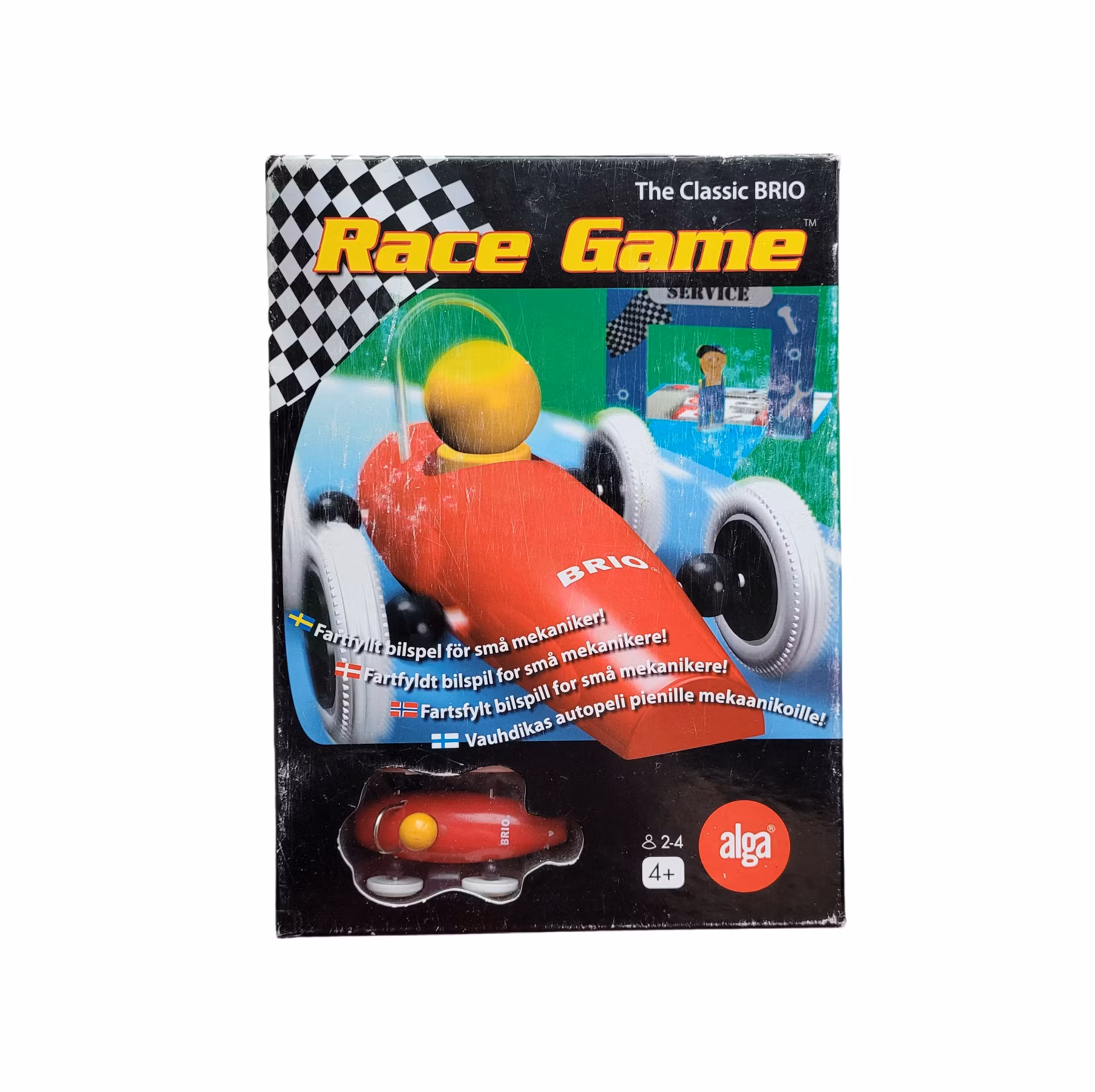 Race game, Brio, skick C