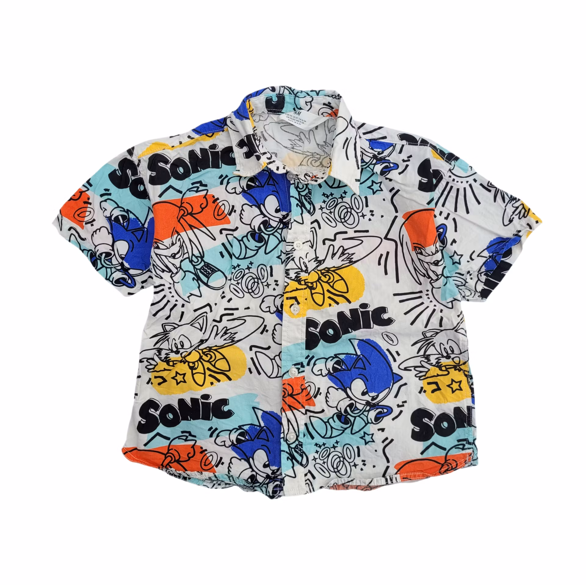 Storlek 110, H&M, Sonic, skick B