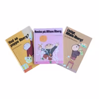 Tre Alfons-böcker, skick B