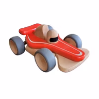 Racerbil i trä, Spire, skick A