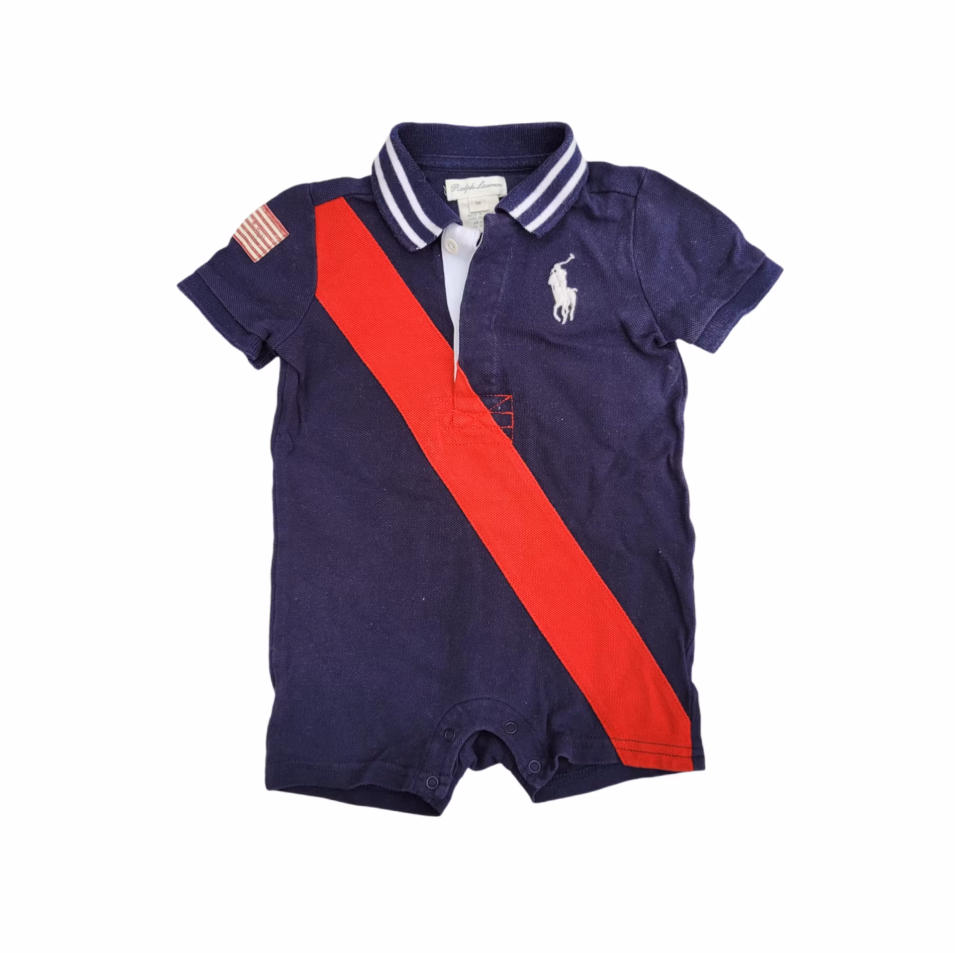Storlek 74/80, Polo, Ralph Lauren, skick B