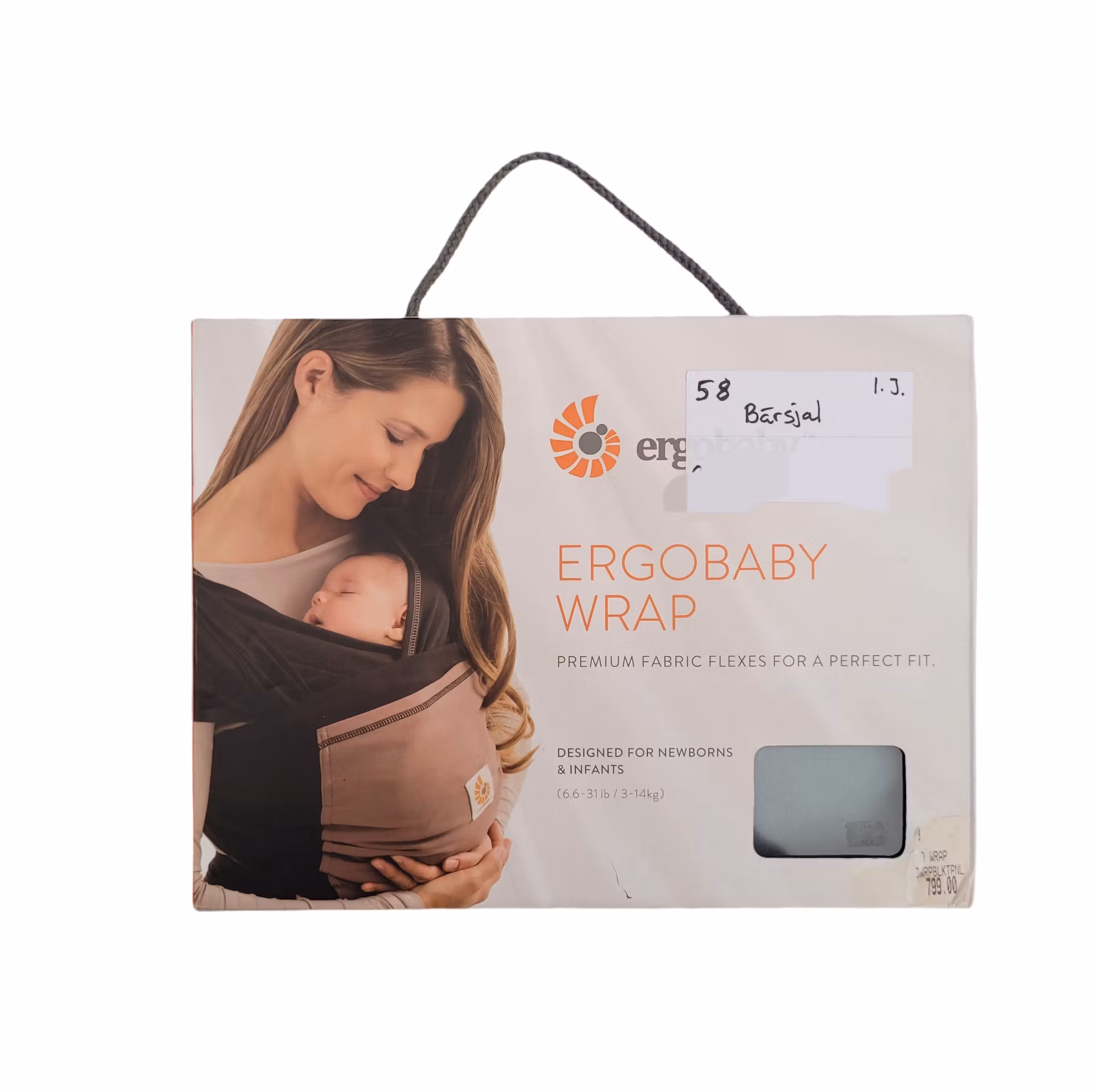 Bärsjal, Ergobaby wrap, skick B