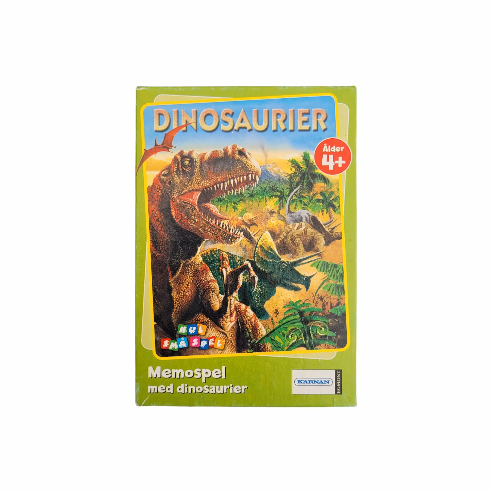 Dinosaurier, memospel, skick B