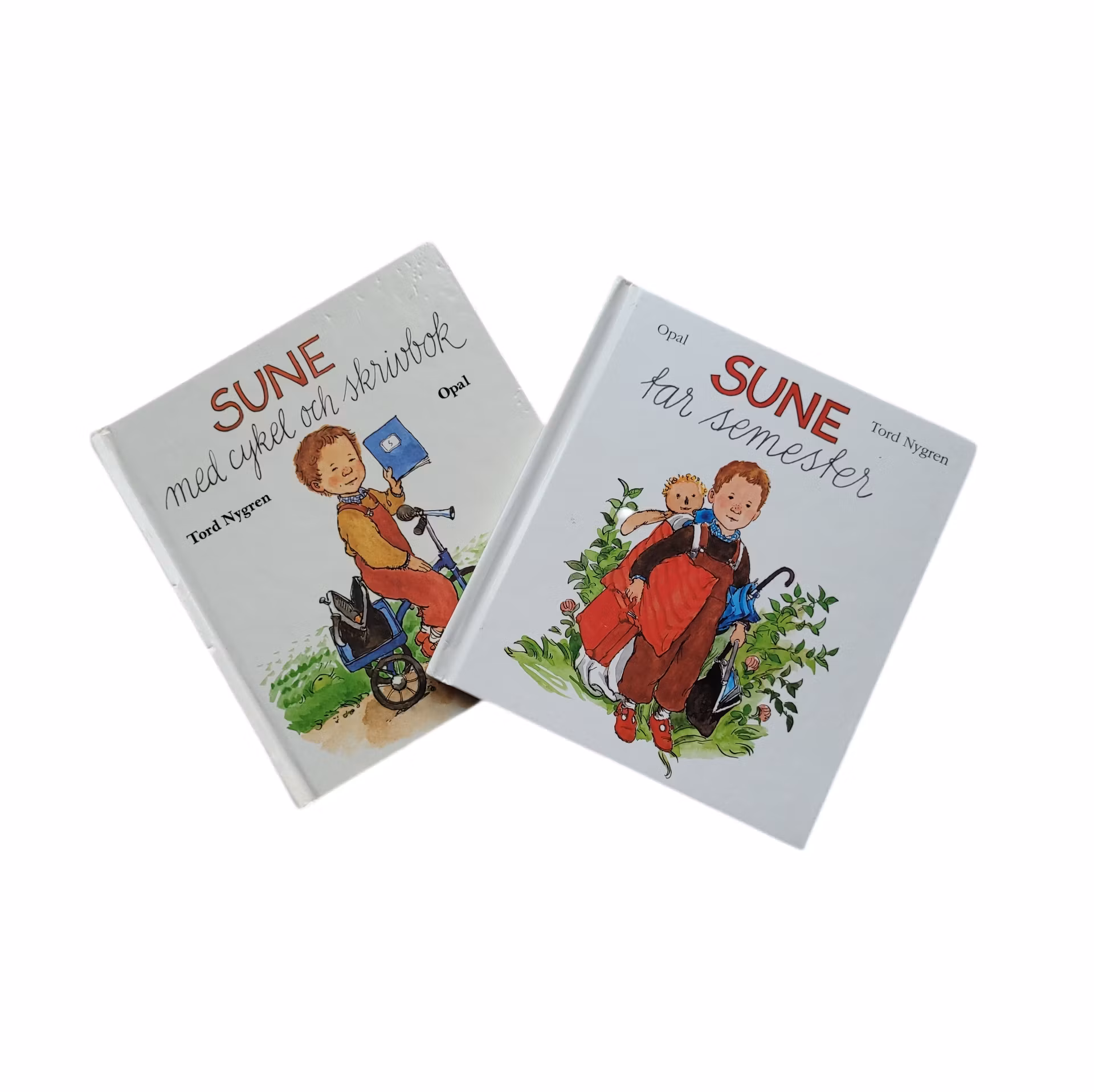 Två Sune-böcker, skick B