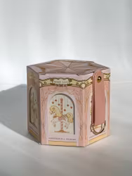 Fyrpack Rosa Karusell-lådor – Perfekta för festliga tillfällen och barnkalas