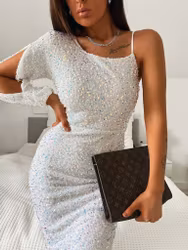 Lucky Maxi Dress - White