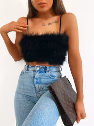 Feather Top - Black