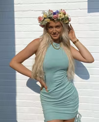 Summer Flirt Dress - Green