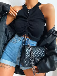 Sassy That Walk Top - Black